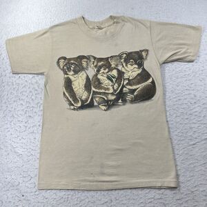 Vintage 1988 Lexington Men's Medium Miami MetroZoo Koala Exhibit Graphic T Shirt